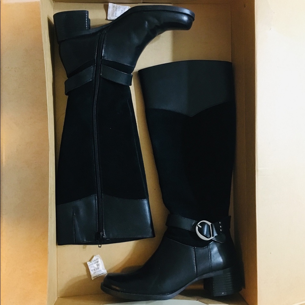Black boots covington